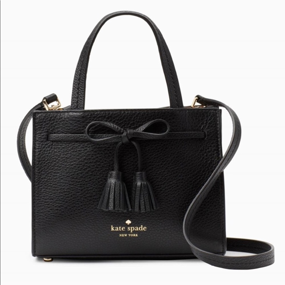 Kate spade isobel satchel mini black